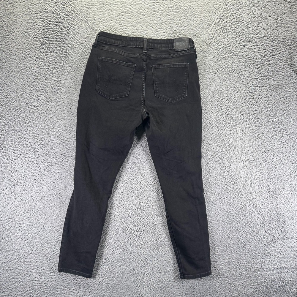 Denizen from Levi's Jeans Womens 10 Black Cotton Denim Skinny Distressed Stretch - Picture 5 of 11